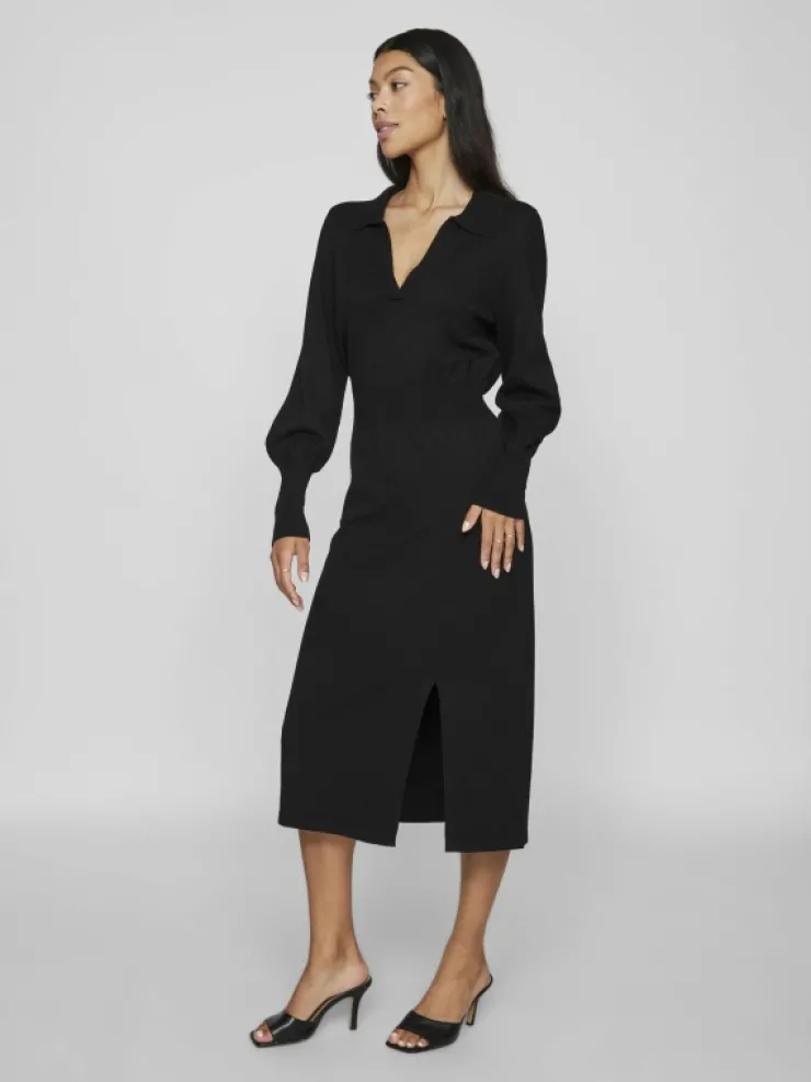 VILA Dresses^KNITTED MIDI DRESS
