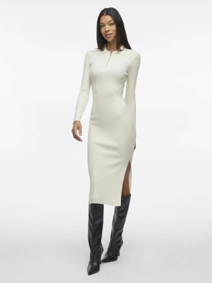 VILA Dresses^KNITTED MIDI DRESS