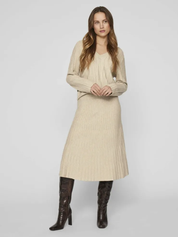 VILA Skirts | Knitwear^KNITTED MIDI SKIRT