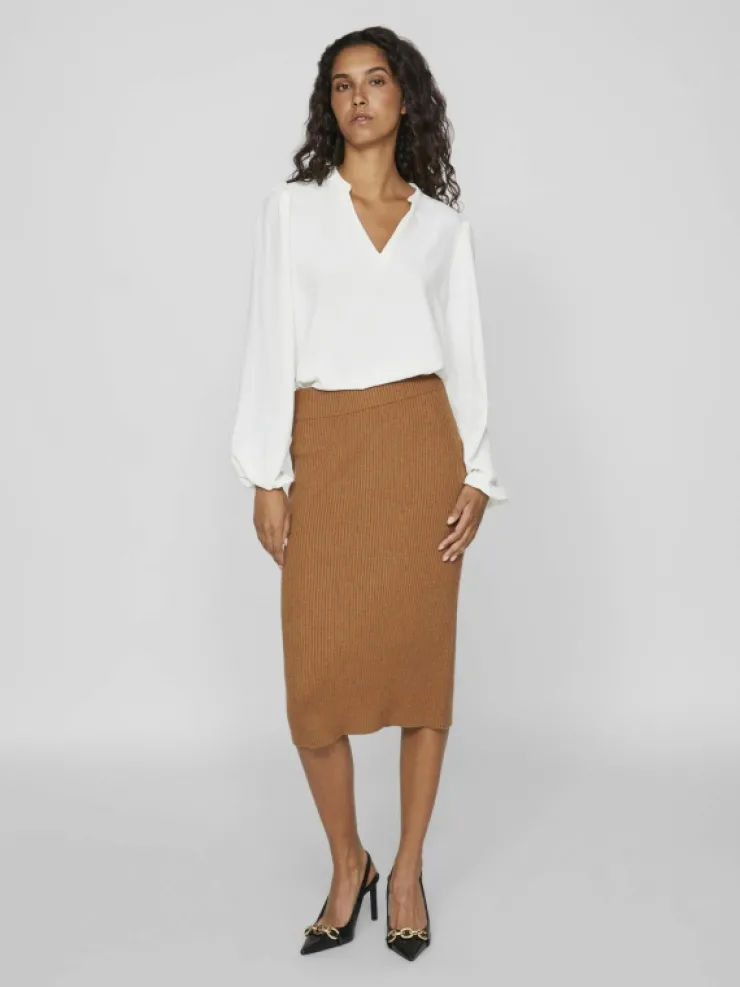 VILA Skirts | Knitwear^KNITTED PENCIL SKIRT