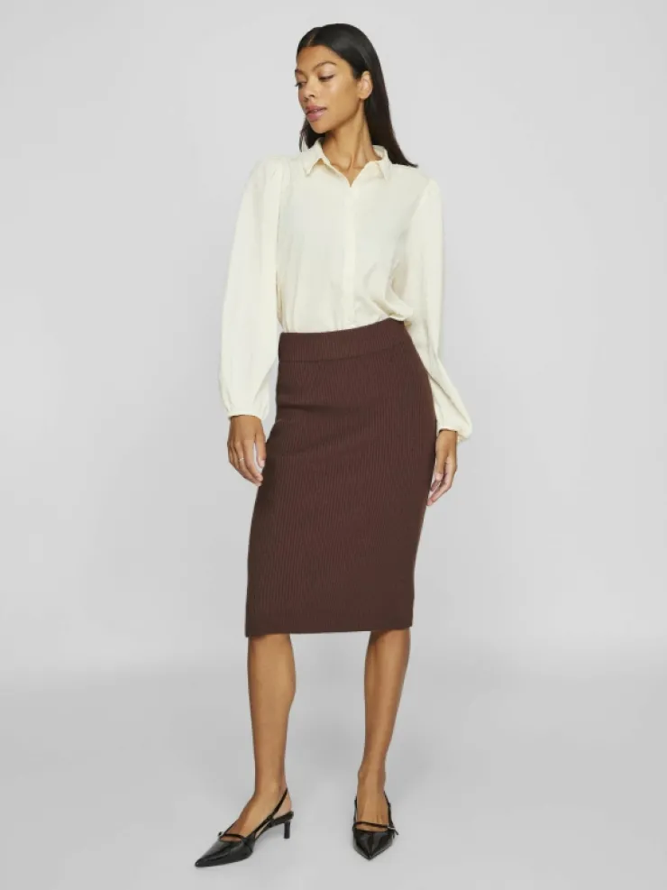 VILA Skirts | Knitwear^KNITTED PENCIL SKIRT