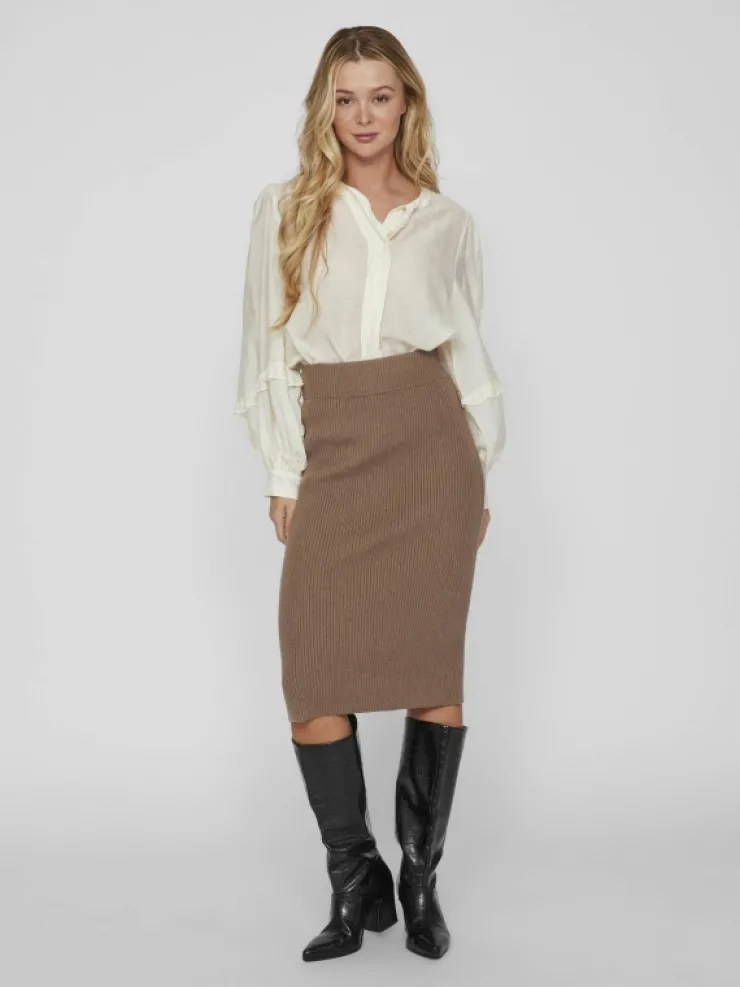 VILA Skirts | Knitwear^KNITTED PENCIL SKIRT
