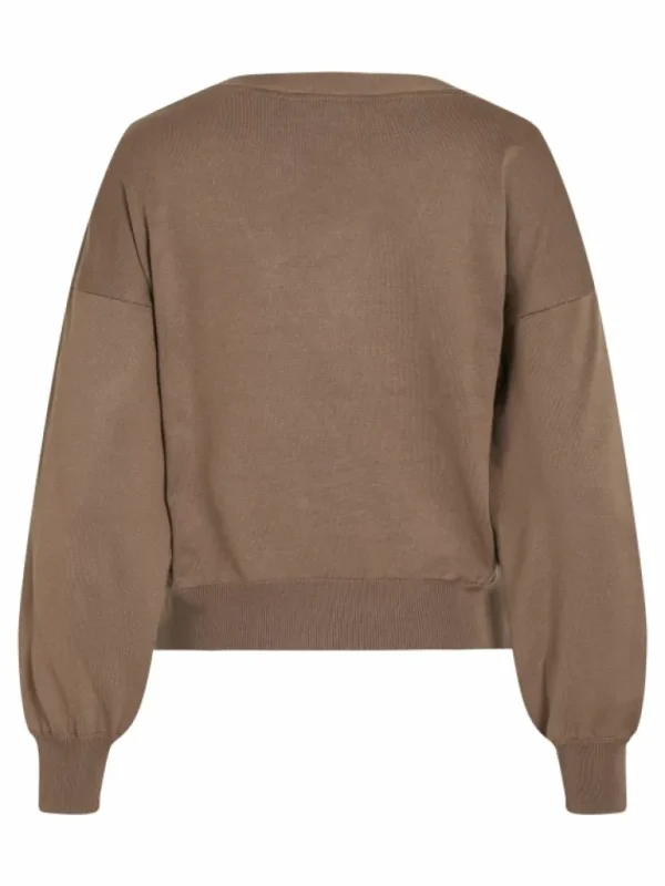 VILA Knitwear^LACE DETAIL KNITTED PULLOVER