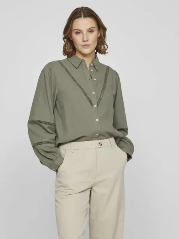 VILA Shirts | Tops & T-shirts^LACE DETAILED SHIRT