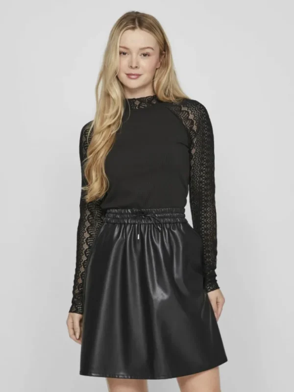 VILA Tops & T-shirts^LACE LONG SLEEVED TOP