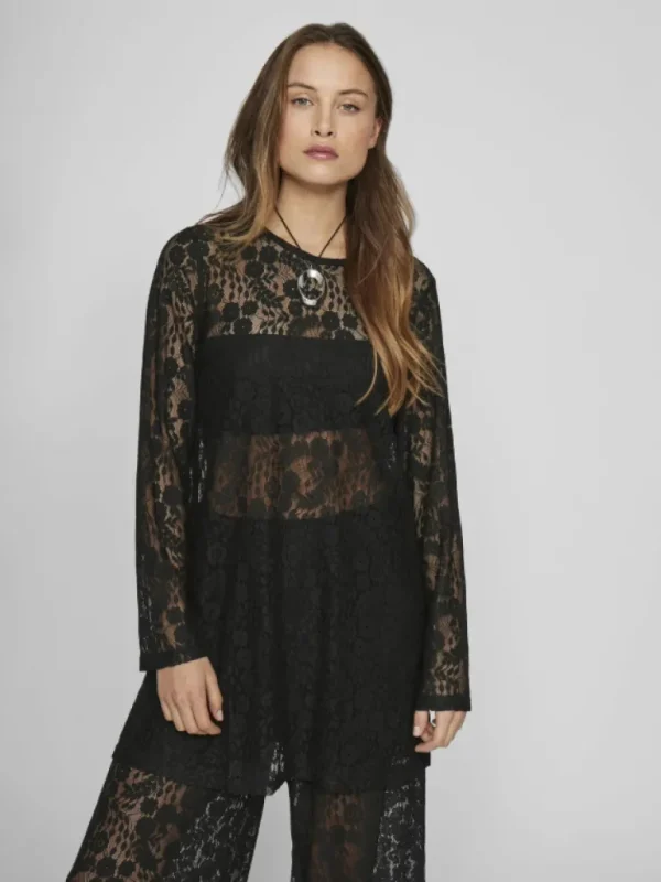 VILA Tops & T-shirts^LACE LONG SLEEVED TOP