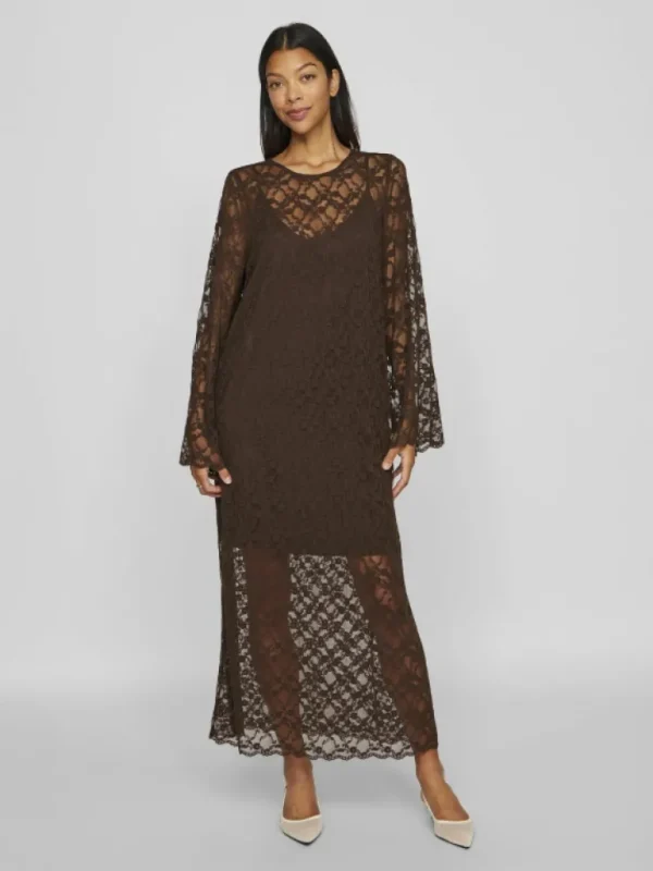 VILA Dresses^LACE MIDI DRESS