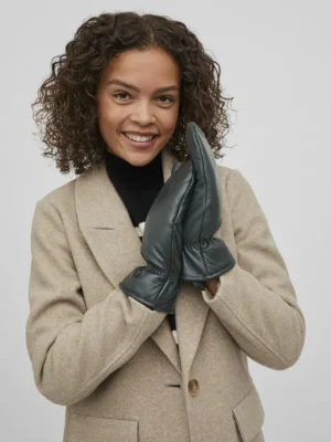 VILA Accessories^LEATHER MITTENS