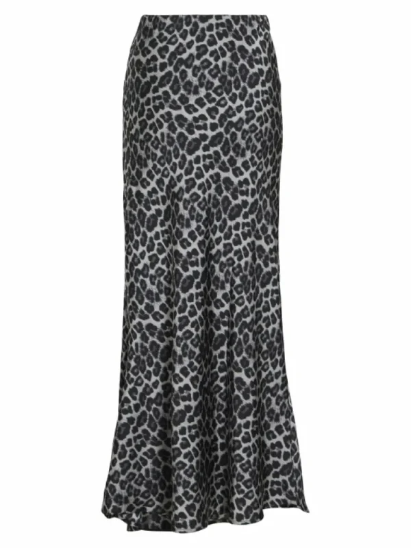 VILA Skirts^LEOPARD PRINT MAXI SKIRT