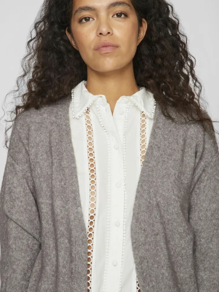 VILA Knitwear^LONG KNITTED CARDIGAN