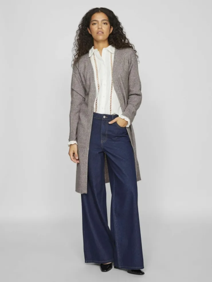 VILA Knitwear^LONG KNITTED CARDIGAN