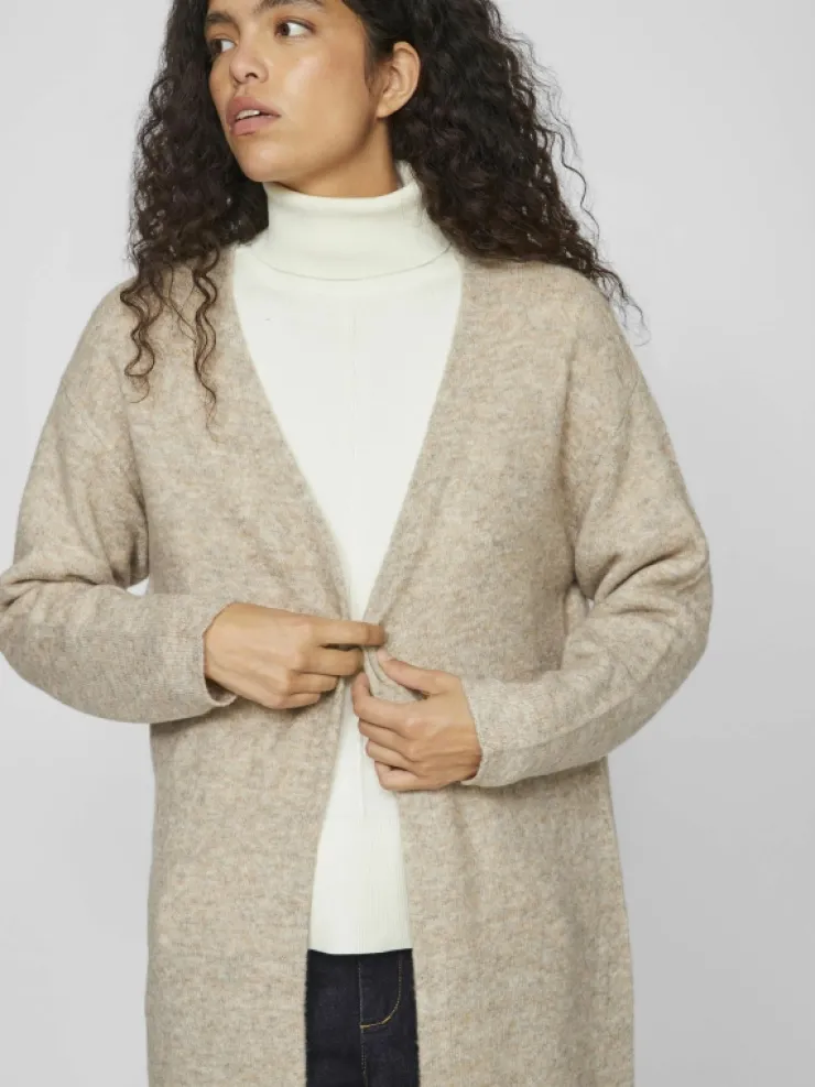 VILA Knitwear^LONG KNITTED CARDIGAN