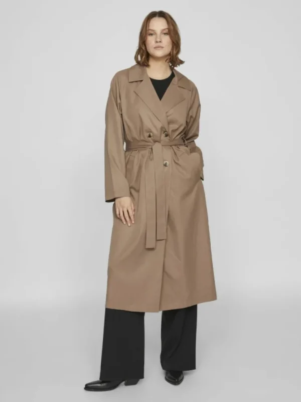 VILA Jackets & Coats^LONG CLASSIC TRENCHCOAT