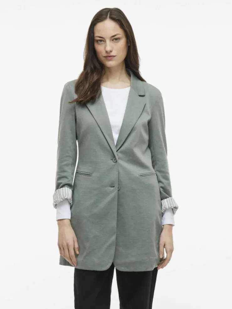 VILA Blazers & Suits^LONG JERSEY BLAZER