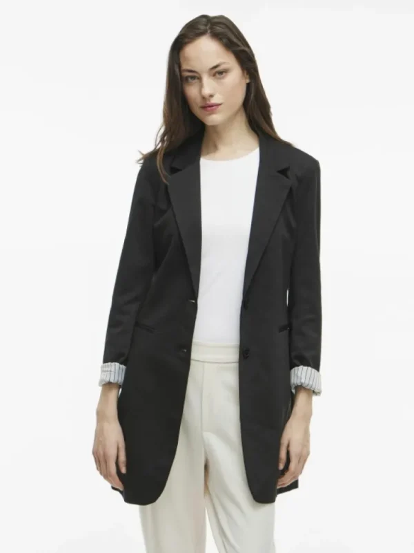 VILA Blazers & Suits^LONG JERSEY BLAZER