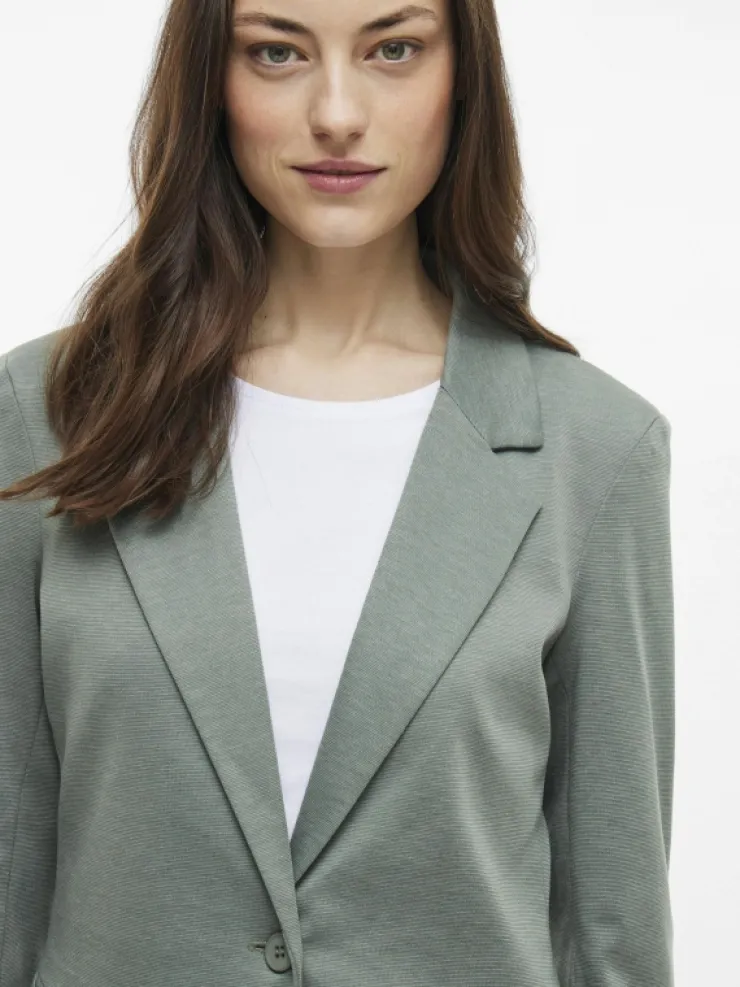 VILA Blazers & Suits^LONG JERSEY BLAZER
