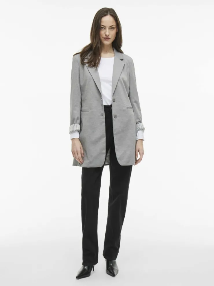VILA Blazers & Suits^LONG JERSEY BLAZER