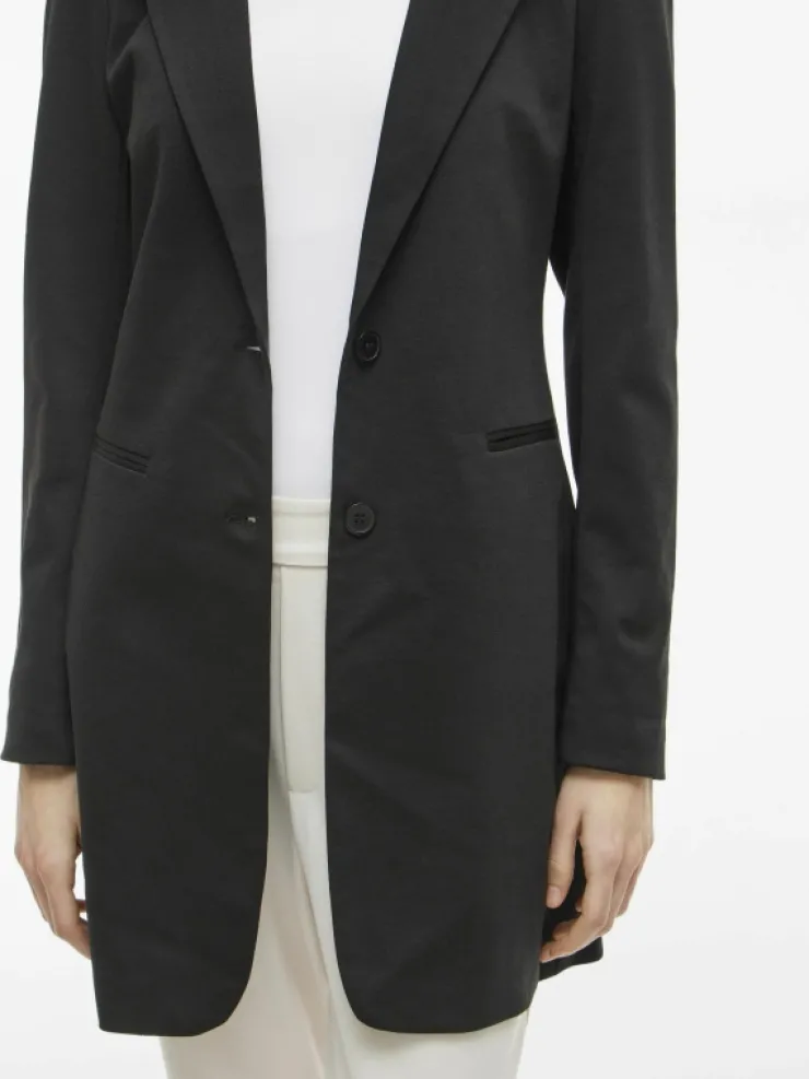 VILA Blazers & Suits^LONG JERSEY BLAZER