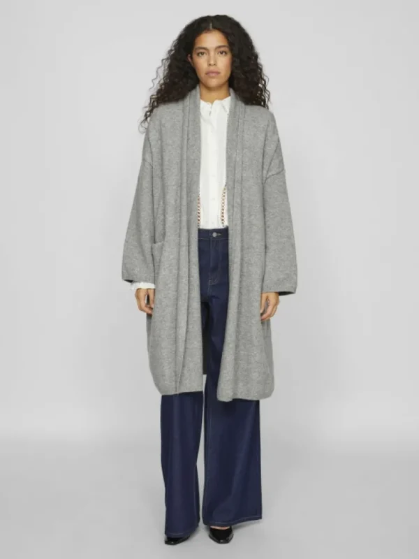 VILA Knitwear^LONG OPEN CARDIGAN