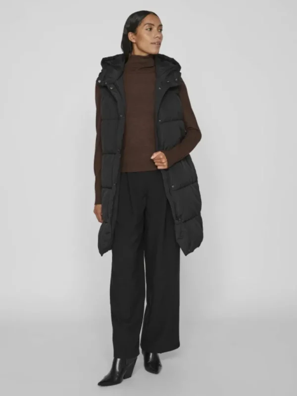 VILA Jackets & Coats^LONG PADDED WAISTCOAT