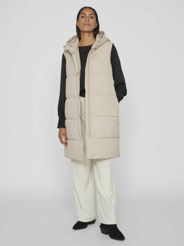 VILA Jackets & Coats^LONG PADDED WAISTCOAT