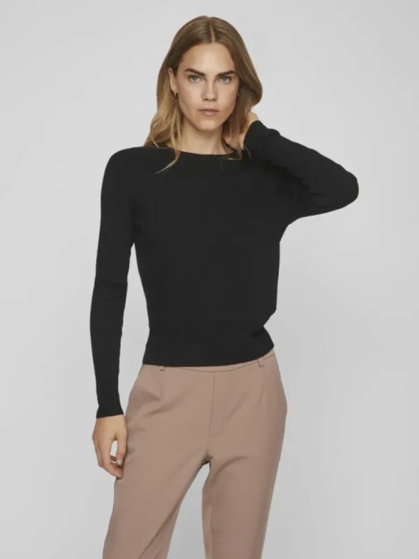 VILA Knitwear | Tops & T-shirts^LONG SLEEVE KNITTED TOP