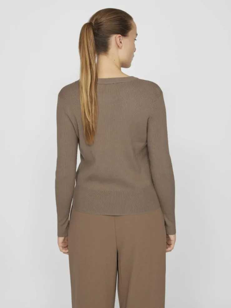 VILA Knitwear | Tops & T-shirts^LONG SLEEVE KNITTED TOP