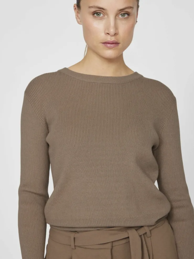 VILA Knitwear | Tops & T-shirts^LONG SLEEVE KNITTED TOP
