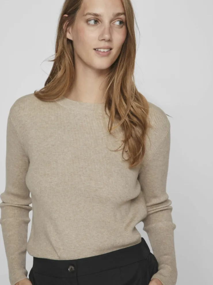 VILA Knitwear | Tops & T-shirts^LONG SLEEVE KNITTED TOP