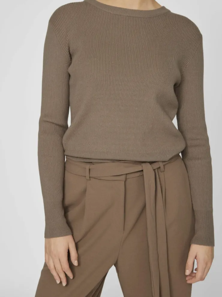 VILA Knitwear | Tops & T-shirts^LONG SLEEVE KNITTED TOP
