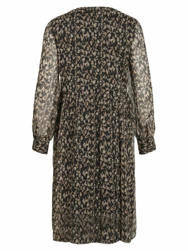 VILA Dresses^LONG SLEEVE MIDI DRESS
