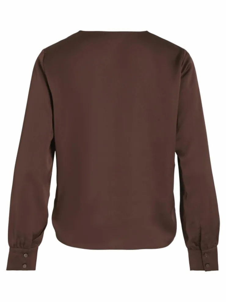 VILA Tops & T-shirts^LONG SLEEVE V-NECK BLOUSE