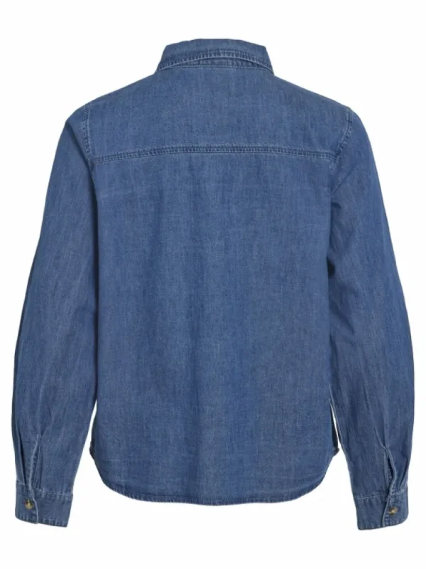 VILA Shirts | Tops & T-shirts^LONG SLEEVED DENIM SHIRT