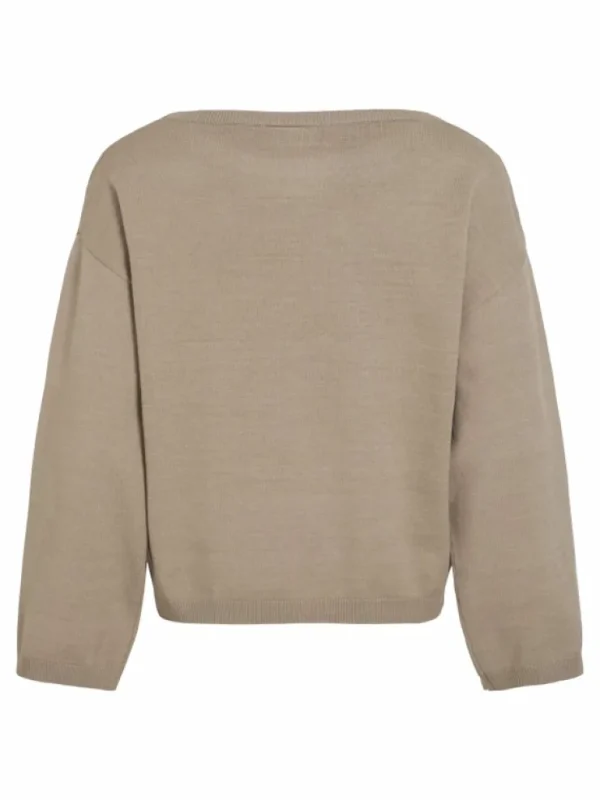 VILA Knitwear^LONG SLEEVED KNITTED PULLOVER