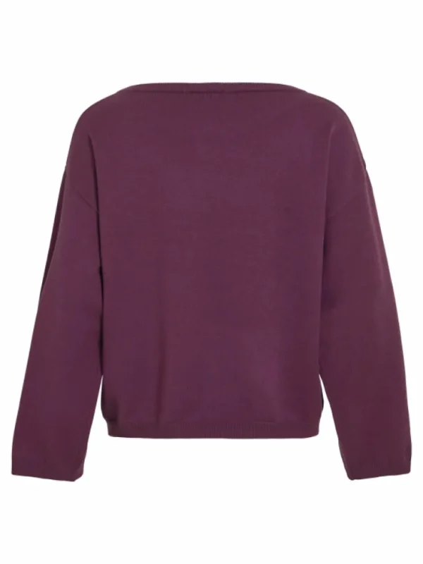 VILA Knitwear^LONG SLEEVED KNITTED PULLOVER