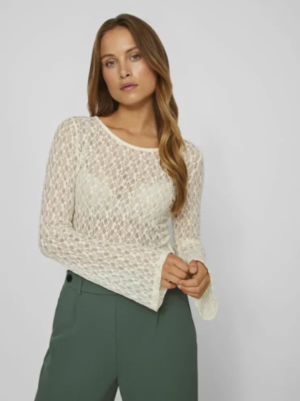 VILA Tops & T-shirts^LONG SLEEVED LACE BODYSTOCKING