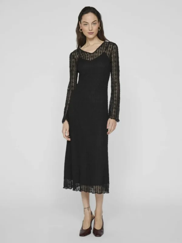 VILA Dresses^LONG SLEEVED MIDI DRESS