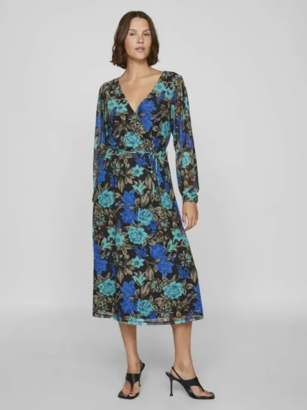 VILA Dresses^LONG SLEEVED MIDI DRESS