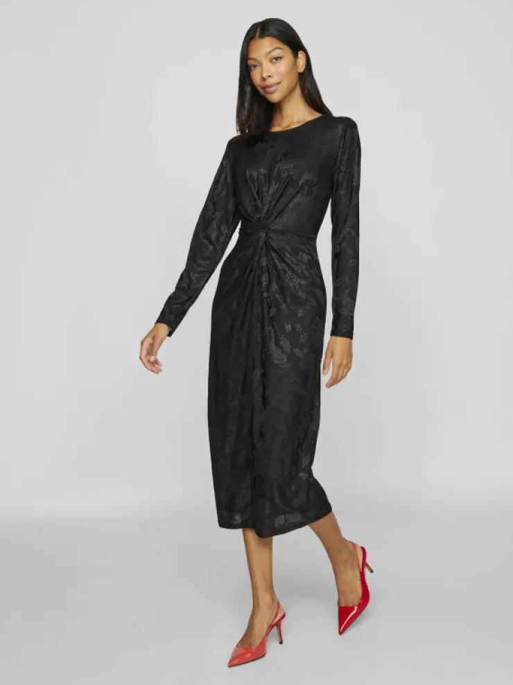 VILA Dresses^LONG SLEEVED MIDI DRESS