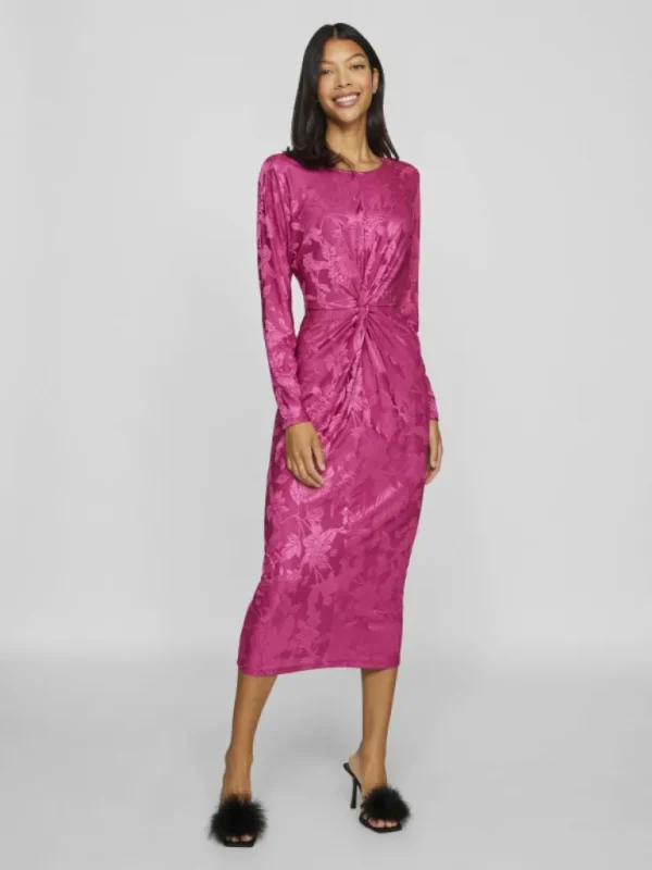 VILA Dresses^LONG SLEEVED MIDI DRESS