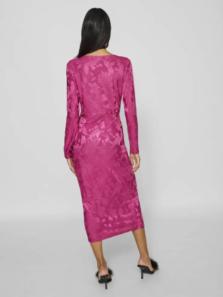 VILA Dresses^LONG SLEEVED MIDI DRESS