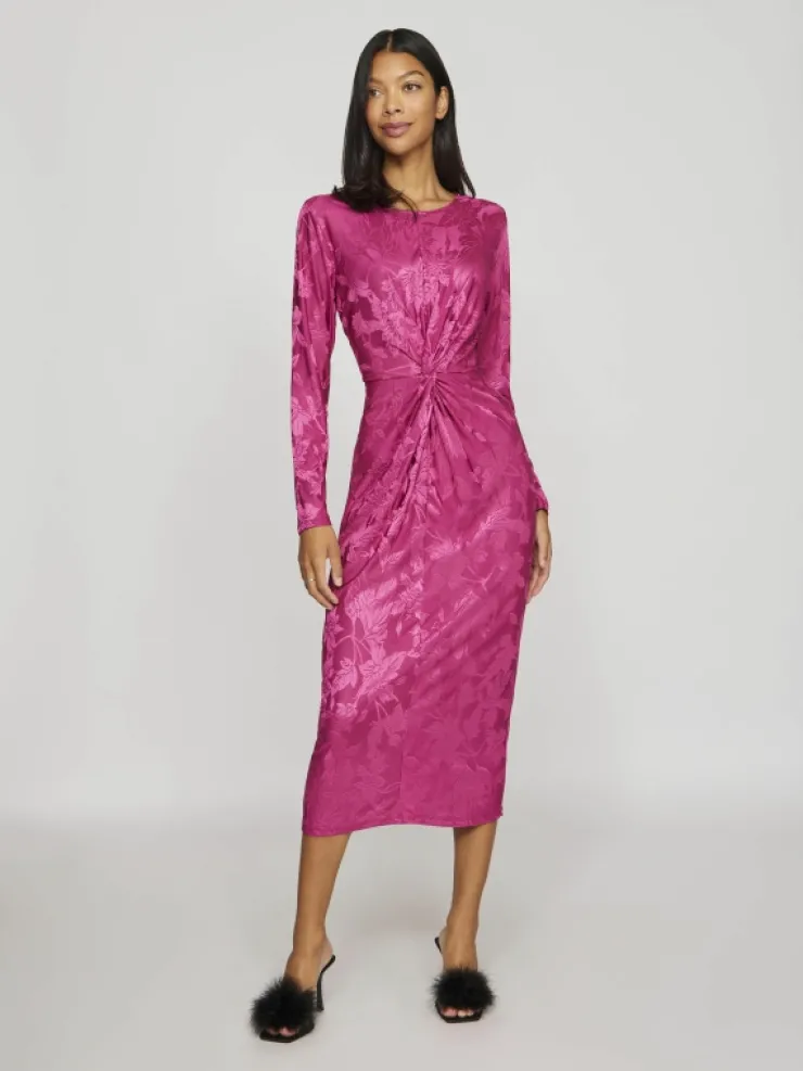 VILA Dresses^LONG SLEEVED MIDI DRESS