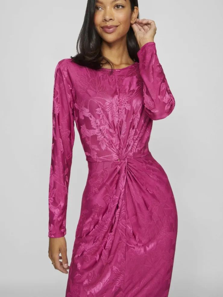 VILA Dresses^LONG SLEEVED MIDI DRESS