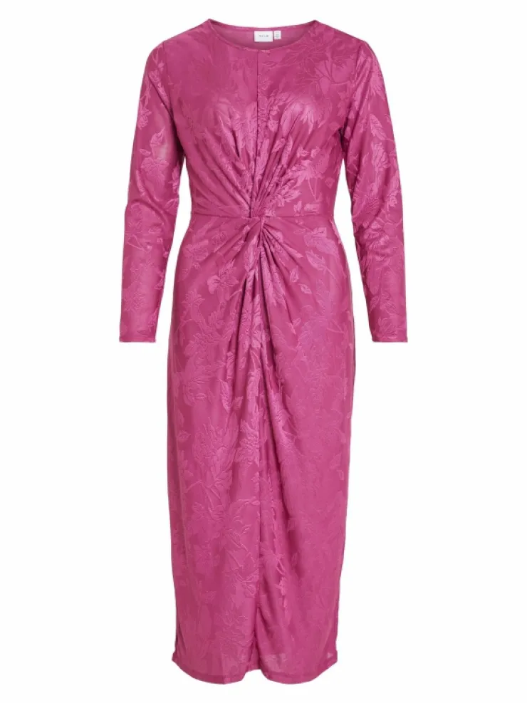VILA Dresses^LONG SLEEVED MIDI DRESS