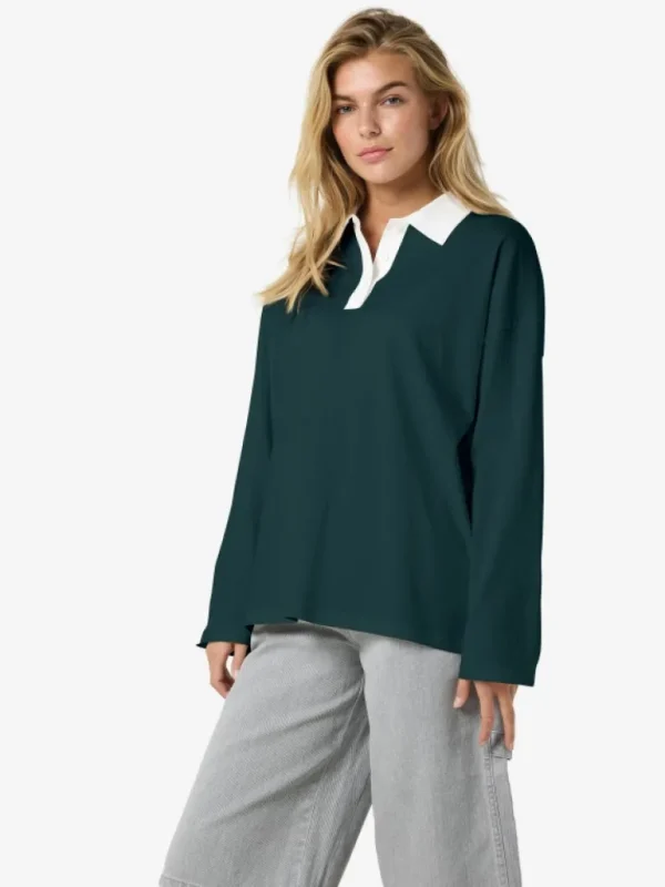 VILA Tops & T-shirts^LONG SLEEVED POLO SHIRT