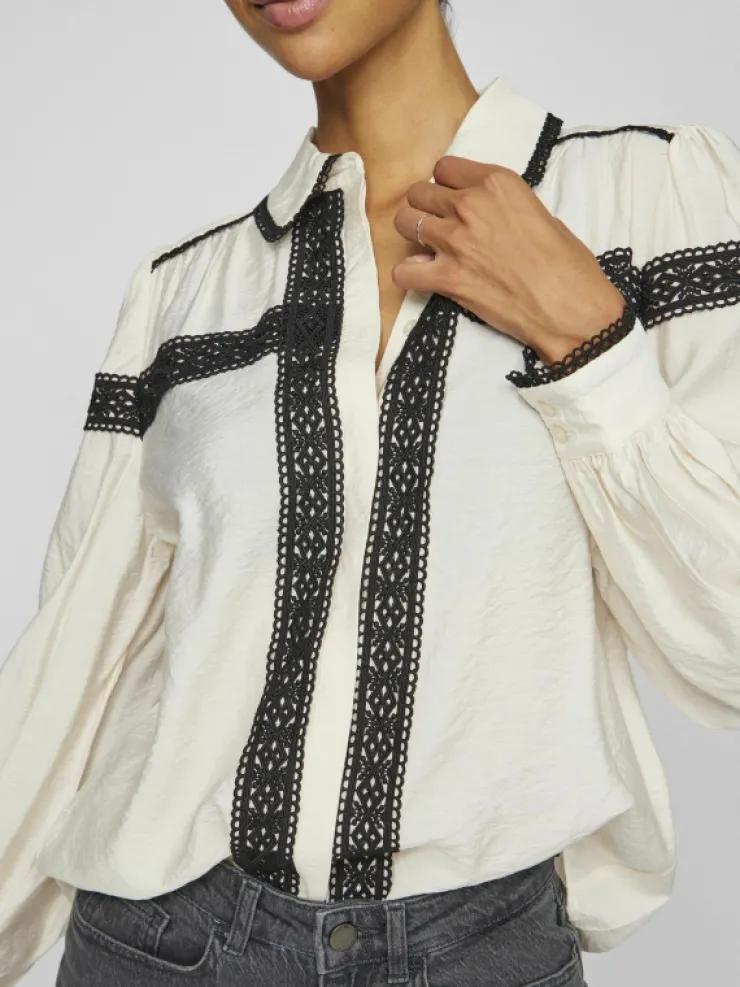 VILA Shirts | Tops & T-shirts^LONG SLEEVED SHIRT