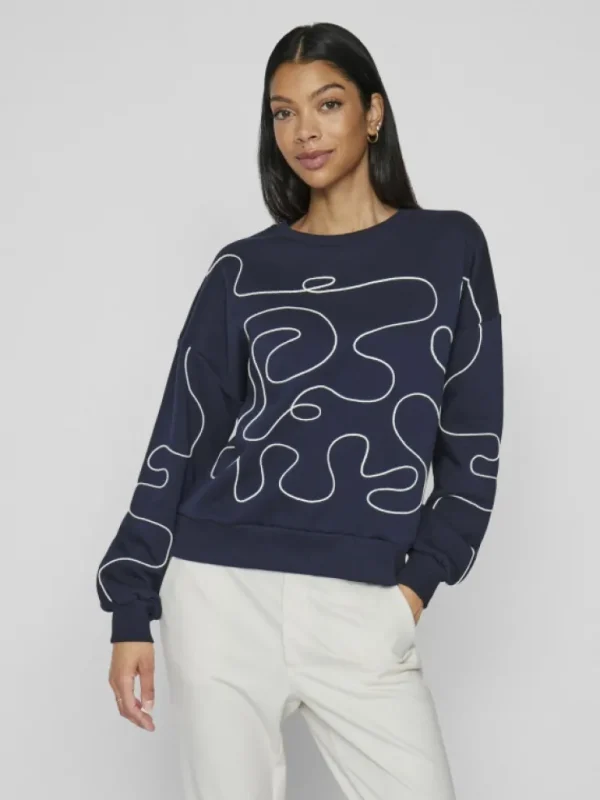 VILA Tops & T-shirts^LONG SLEEVED SWEATSHIRT