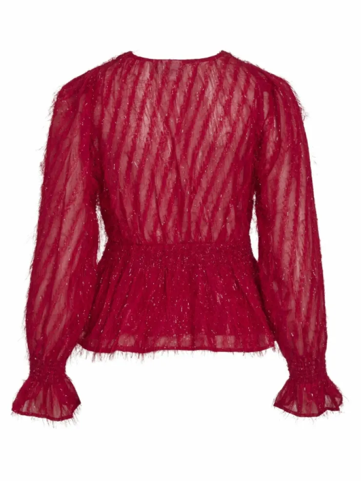 VILA Tops & T-shirts^LONG SLEEVED V-NECK BLOUSE