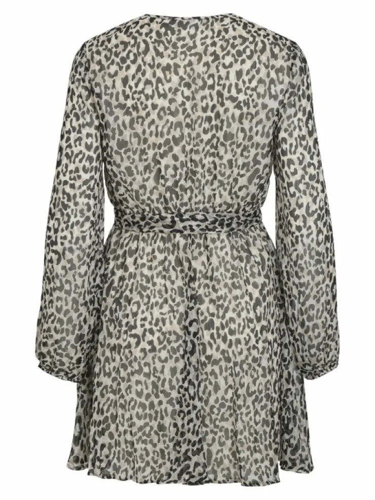 VILA Dresses^LONG SLEEVED V-NECK MINI DRESS