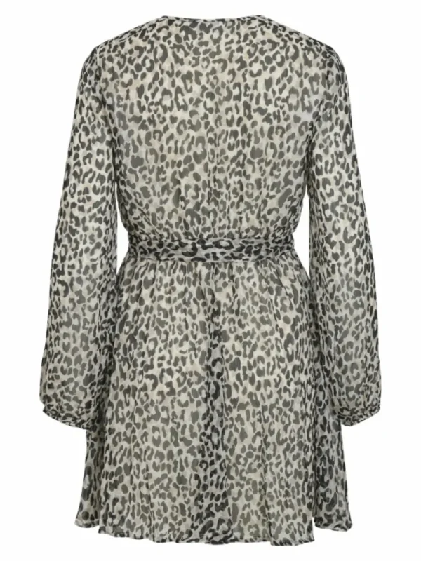 VILA Dresses^LONG SLEEVED V-NECK MINI DRESS